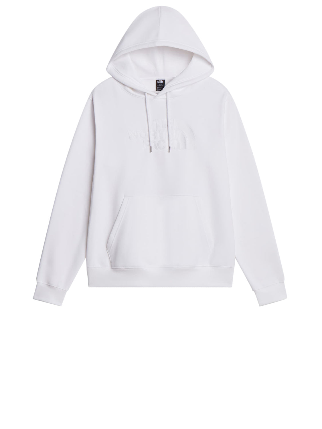 The North Face Felpa Cappuccio Uomo Ess Dp Reg Hoodie Bianco