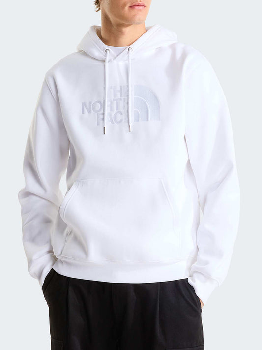 The North Face Felpa Cappuccio Uomo Ess Dp Reg Hoodie Bianco