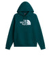 the north face felpa cappuccio uomo ess dp reg hoodie verde smeraldo 8825776