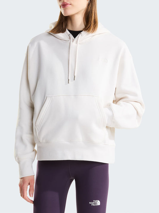 The North Face Felpa Cappuccio Donna Boxy Os Bianco ottico