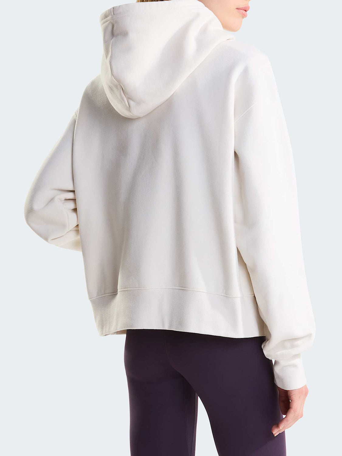 The North Face Felpa Cappuccio Donna Boxy Os Bianco ottico