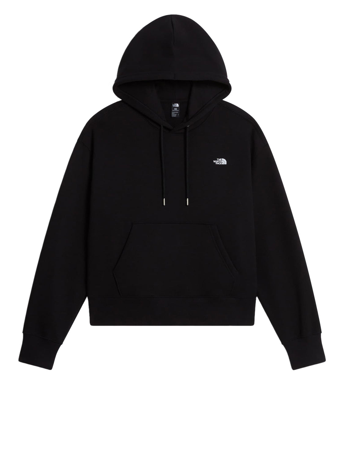 The North Face Felpa Cappuccio Donna Boxy Os Nero