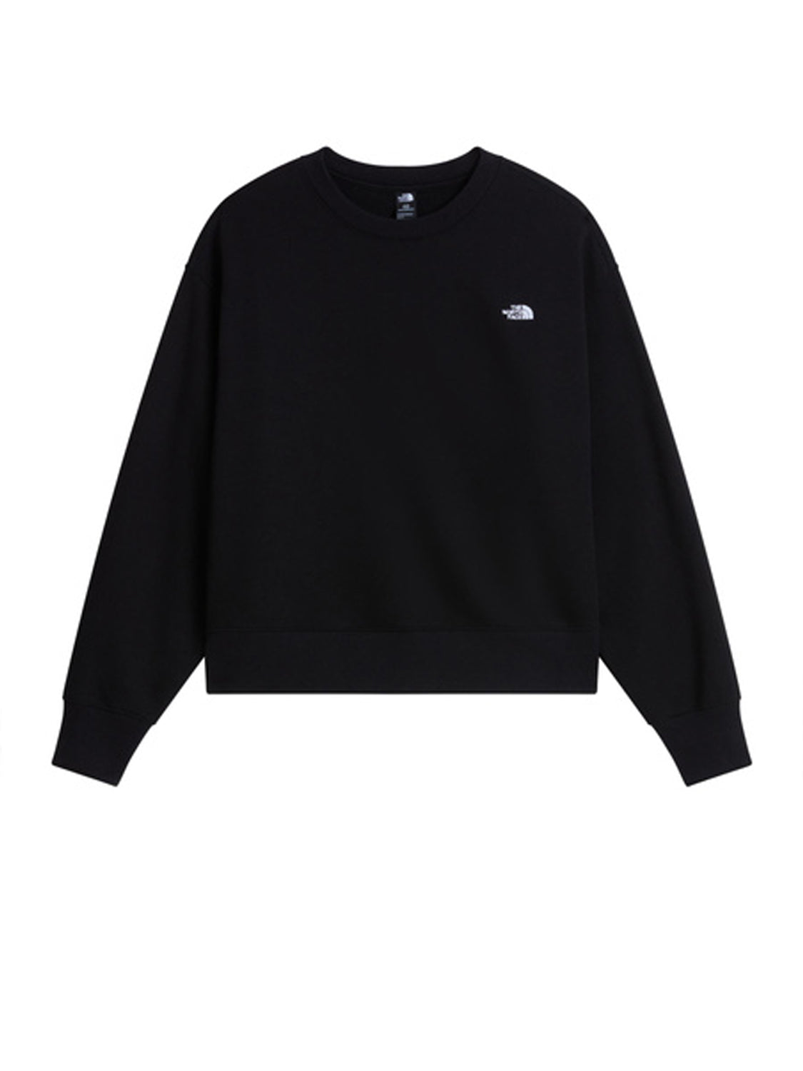 The North Face Felpa Girocollo Donna Ess Boxy Crew Nero
