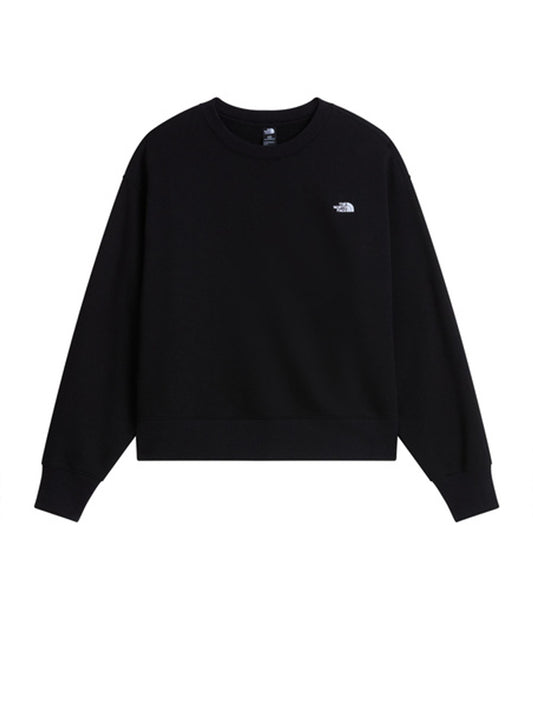 The North Face Felpa Girocollo Donna Ess Boxy Crew Nero