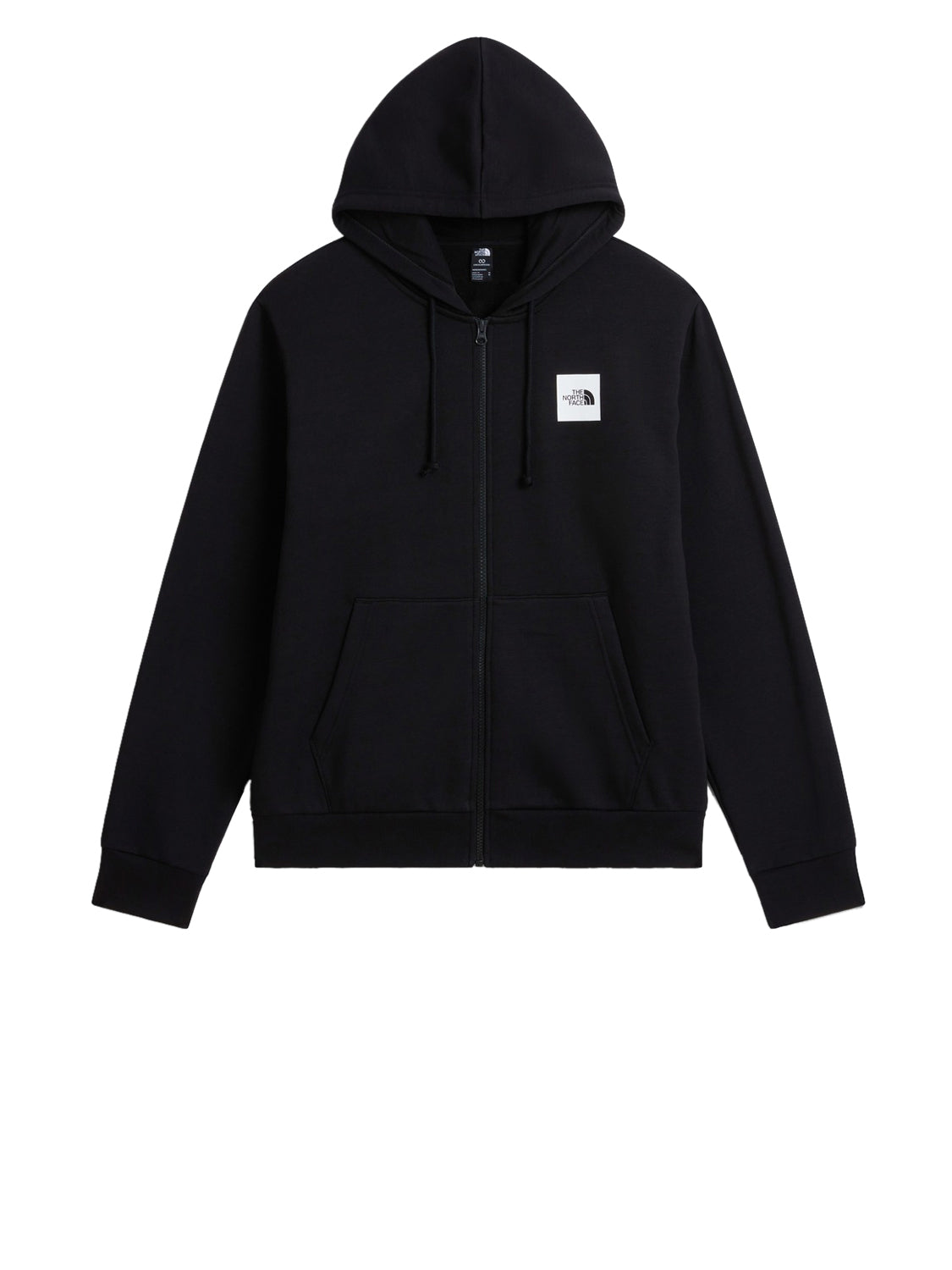 The North Face Felpa Cappuccio Uomo Box Hd Reg Fz Nero