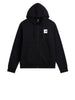 the north face felpa cappuccio uomo box hd reg fz nero 2361878