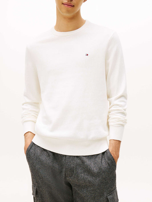 Tommy Hilfiger Maglione Uomo Avorio