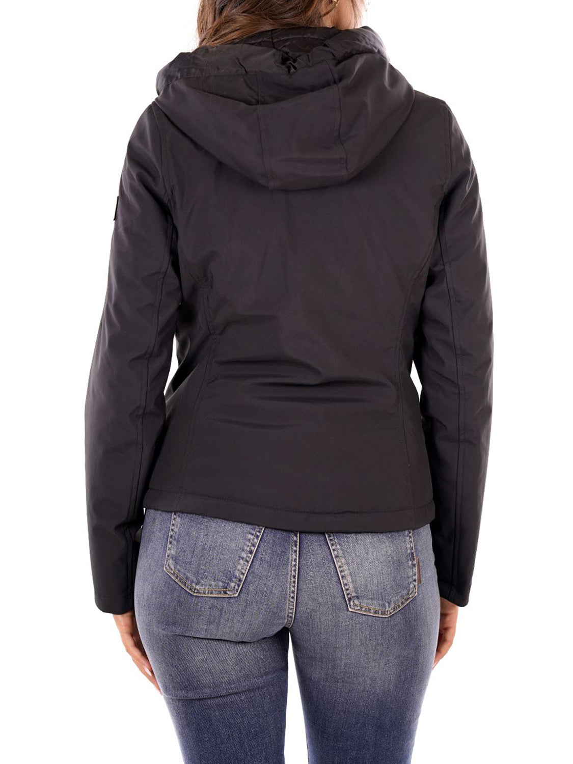 YES ZEE Piumino Donna Nero