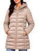 yes zee cappotto donna beige 5908237