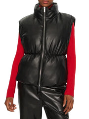 Gilet Donna 6DYQ21 Nero