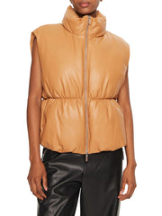 Gilet Donna 6DYQ21 Beige