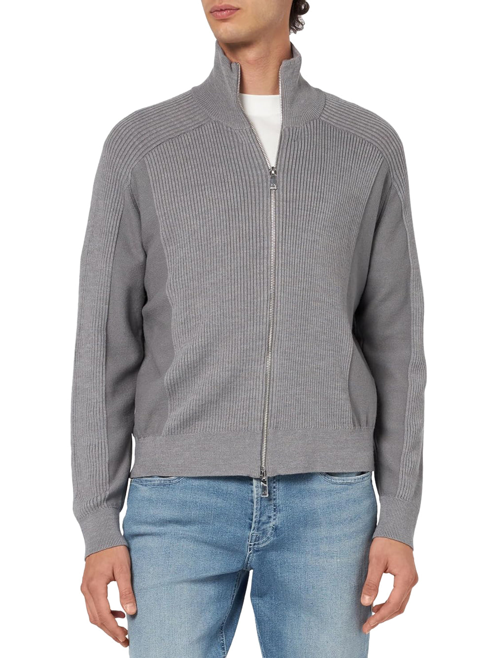 Cardigan Uomo Grigio