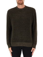 Pullover Uomo 6DZM1P Verde