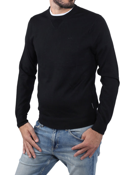 Pullover Uomo 8NZM3A Nero