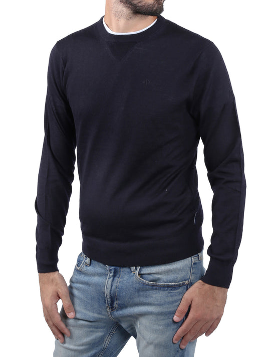 Pullover Uomo 8NZM3A Blu