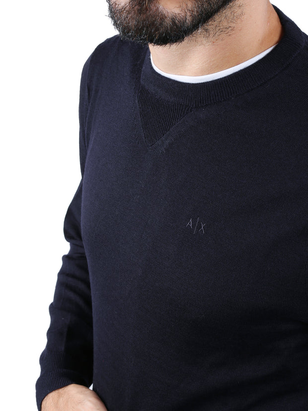 Pullover Uomo 8NZM3A Blu