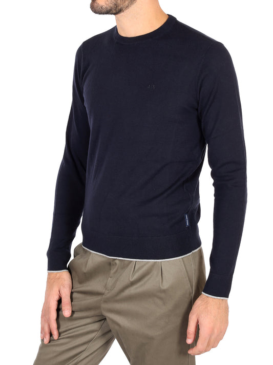 Pullover Uomo 8NZM6A Blu