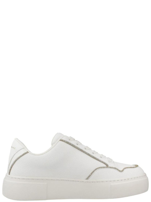 Sneakers Donna XDX160 Bianco sporco / oro