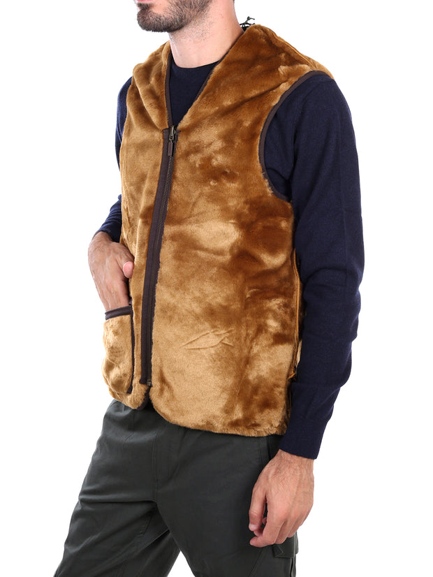 Gilet Uomo MLI0004 Marrone