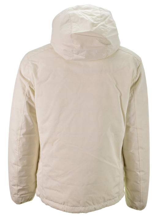 Piumino Uomo Light Down Hoody Reversible Bianco