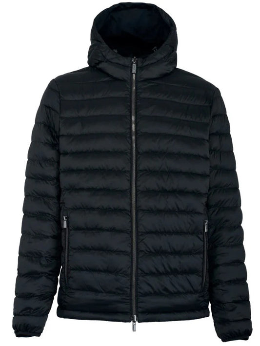 Piumino Uomo Light Down Hoody Reversible Nero