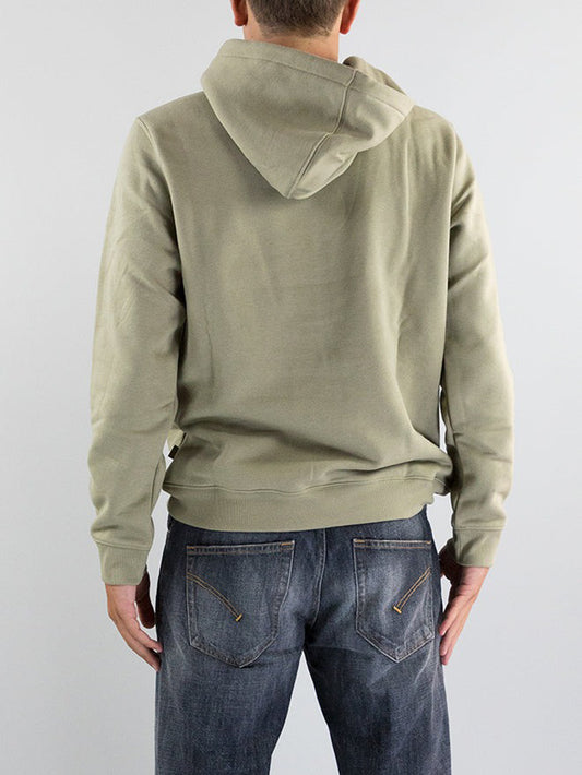 Felpa Girocollo Uomo Oakport Hoodie Imperial Verde