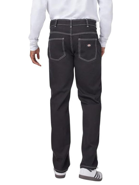 Jeans Regular Uomo Houston denim Rinsed Nero