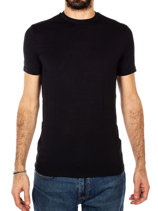 T-shirt Uomo t-shirt twin pack Nero