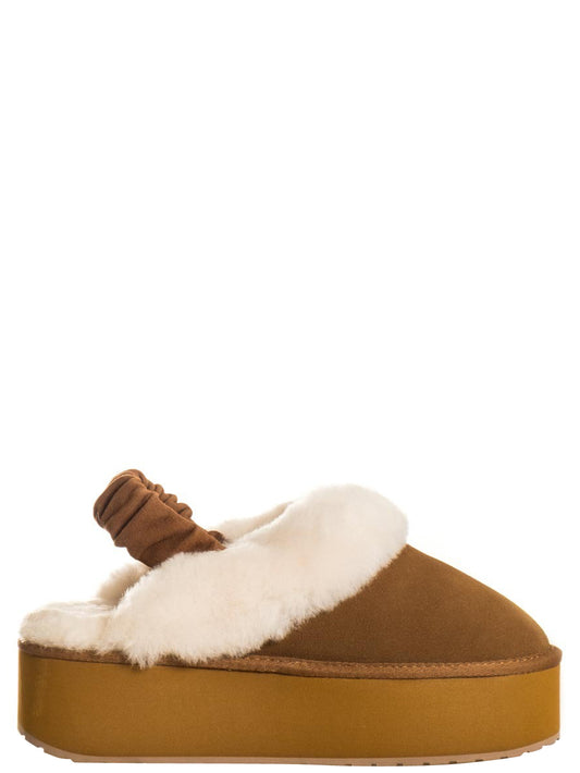 Ciabatte Donna Marrone