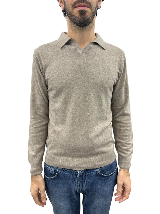 Polo Uomo Beige