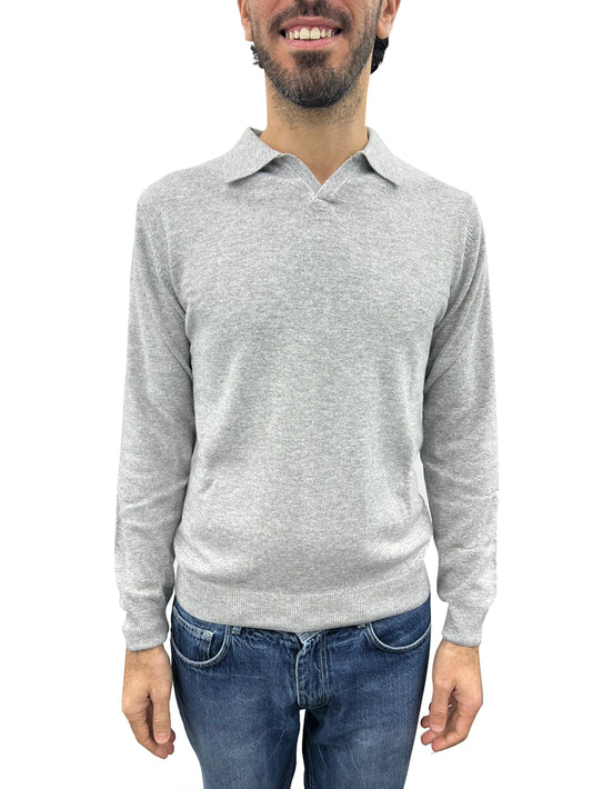 Polo Uomo Grigio