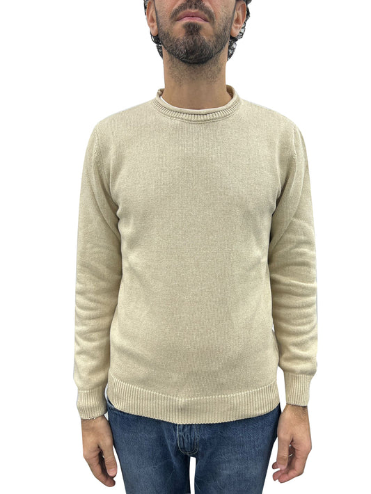 Pullover Uomo Beige