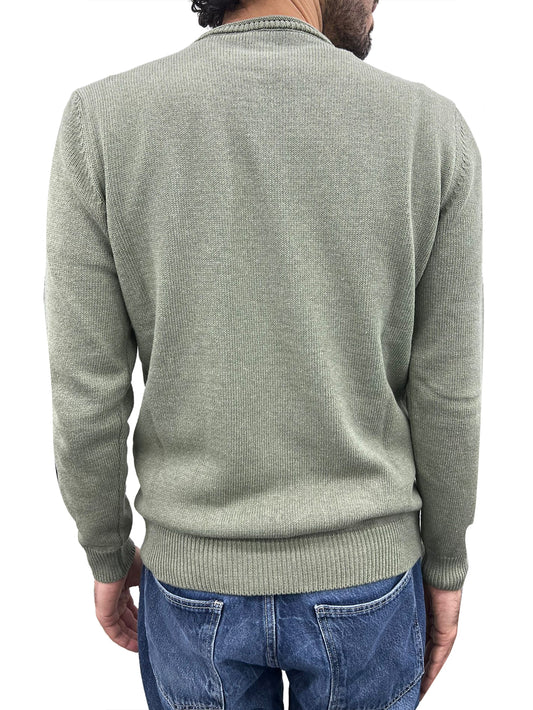 Pullover Uomo Verde