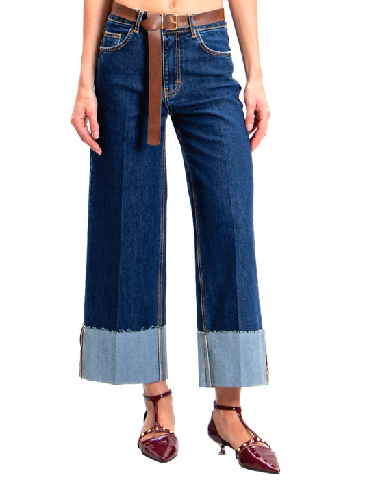 Jeans Regular Donna Blu