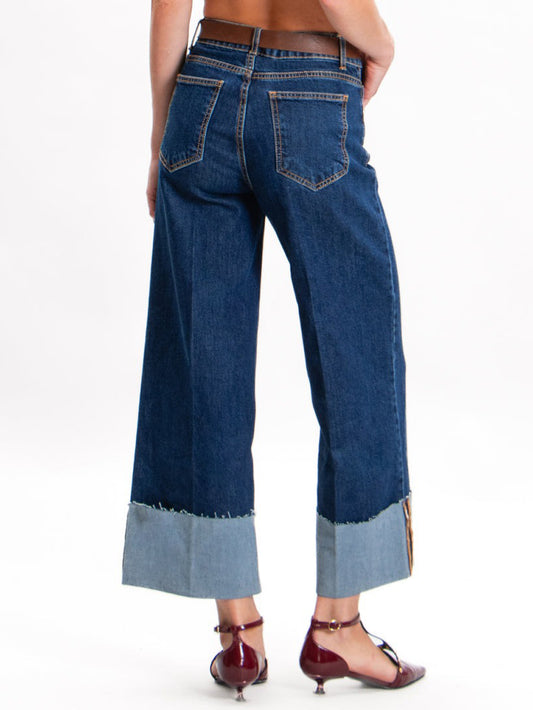 Jeans Regular Donna Blu