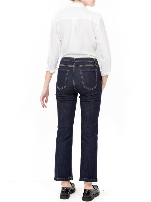 Jeans Regular Donna Blu