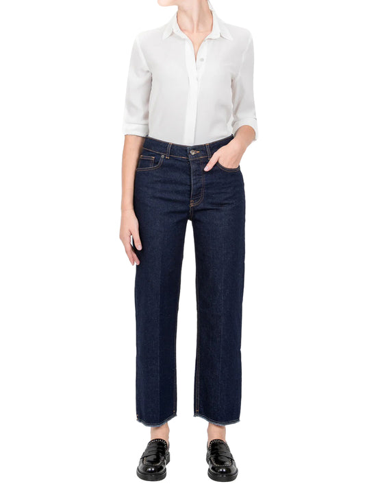 Jeans Regular Donna Blu