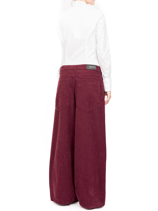 Pantalone Casual Donna Rosso