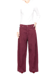 Pantalone Casual Bordeaux