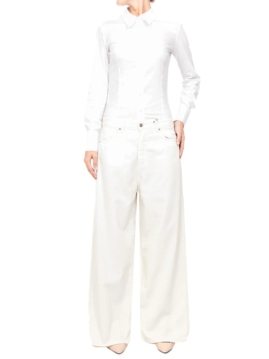 Pantalone Casual Donna Beige