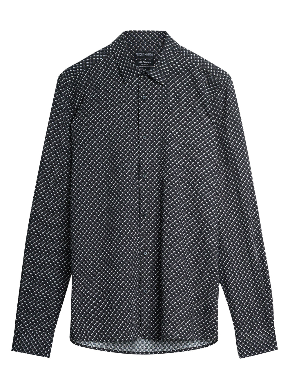 Antony Morato Camicia Casual Uomo MMSL00614-FA430651 Nero