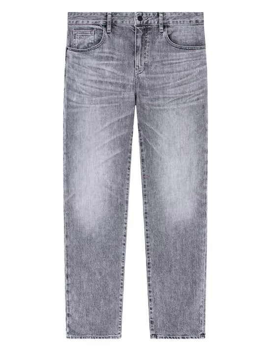 Jeans Slim Uomo Grigio