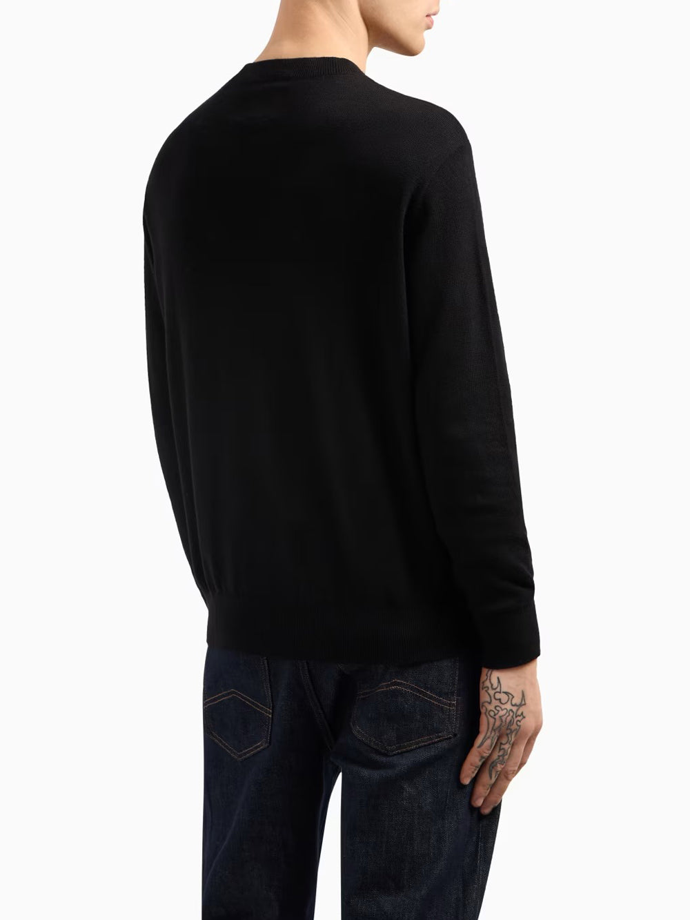 Armani Exchange Pullover Uomo XM000338 Nero