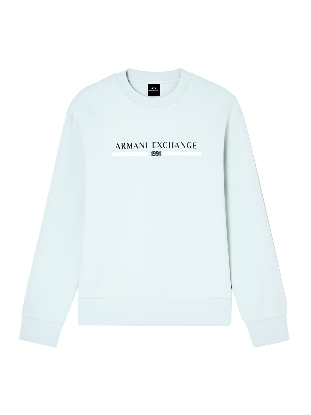 Felpa Girocollo Uomo Blu