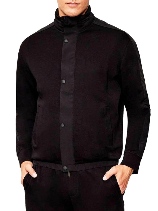 Felpa Cappuccio Uomo Nero