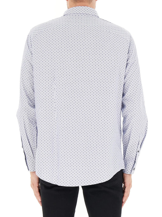 Camicia Casual Uomo Bianco