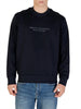 armani exchange felpa girocollo uomo xm001284 blu 7703674