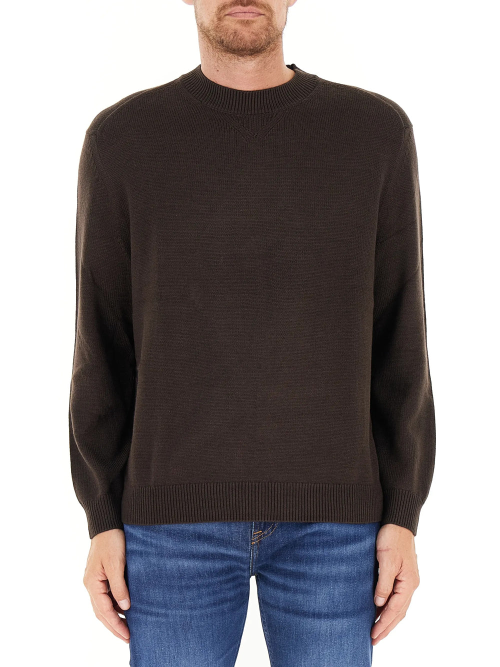 Pullover Uomo Marrone