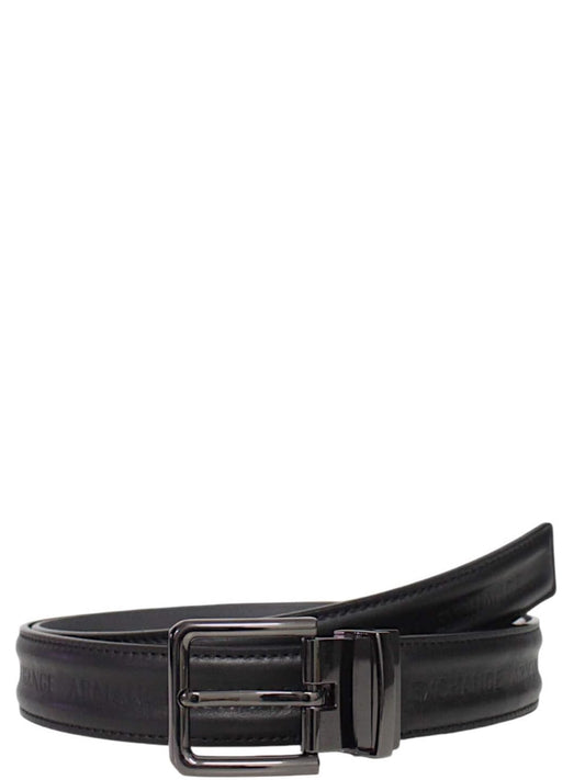 Armani Exchange Cintura Uomo Nero