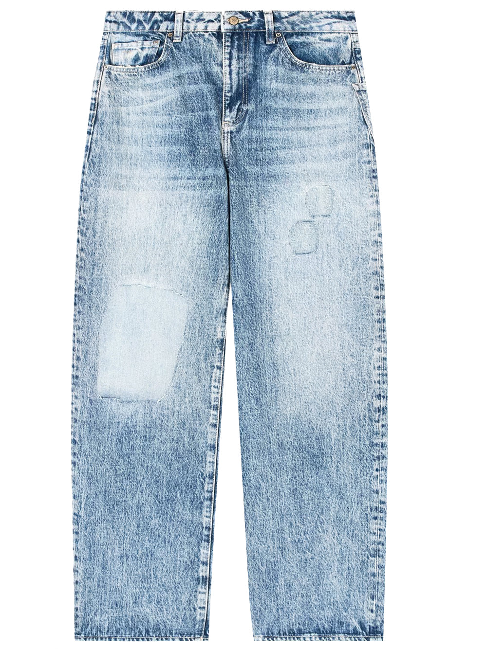Jeans Regular Donna Blu